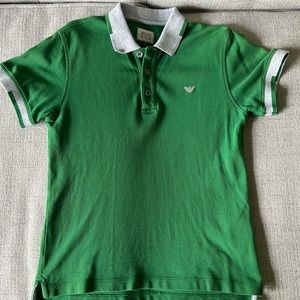 Armani Junior Short Sleeve Polo size 6